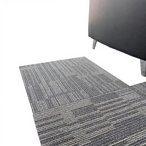 Dalles <span class=keywords><strong>de</strong></span> moquette commerciales en acrylique tissé, épaissies, insonorisées, ignifuges, pour sols en <span class=keywords><strong>ciment</strong></span>, lavables, modernes - Product Image 1
