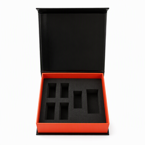 Caja de Envío Rígida de Cartón con Materiales Reciclados Personalizada TY, Caja de Papel para Botellas de Vidrio para Cuidado de la Piel, con Cierre Magnético de Lujo y Laminación Mate - Product Image 3
