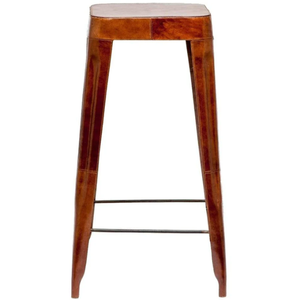 Jamy Counter Animal Hyde/Hide/Leather Customized Color Durable High Bar <b>Stool</b> for Home Bar & <b>Dining</b> Room - Product Image 5