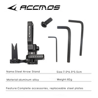 Repose-flèche réglable ACCMOS D5 avec lame en acier remplaçable, accessoire de chasse à l'arc à poulies pour tir à l'arc à droite