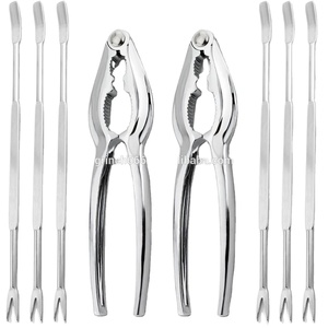 2026 Kit di strumenti per aragosta da 8 pezzi per aragosta Set di cracker e forchette per aragoste strumenti per i frutti di mare cracker di aragosta strumento per le noci - Product Image 2