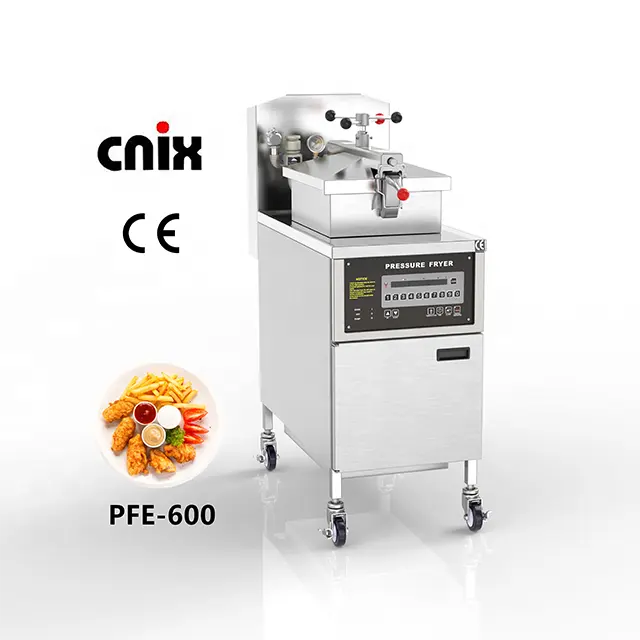 مقلاة ضغط دجاج بغاز CNIX مقلاة ضغط 2.0 (معتمدة بشهادة CE)/مقلاة ضغط 800