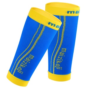 Offre Spéciale personnalisé Logo Football mollet <span class=keywords><strong>Compression</strong></span> Manches Respirant Football Jambe Chaussette Logo Protection En Gros Footless Football - Product Image 1