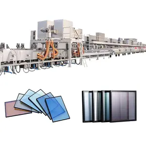 Low-e Glass Radiation Glass Continuous Glass Sputtering Coating Line Magnetron Sputtering System pvd coating equipment