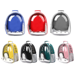 Wholesale Portable Transparent Pet Carry <b>Backpack</b> <b>cat</b> Carrier Bag for Outdoor Travel - Product Image 1