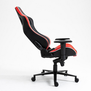 Chaise de jeu ergonomique de luxe style course avec accoudoirs 4D en PU, <span class=keywords><strong>fauteuil</strong></span> de gaming XL Pro grande taille - Product Image 3
