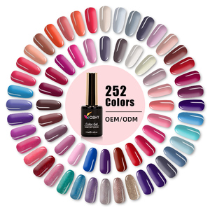 Set de Esmalte de Uñas en <span class=keywords><strong>Gel</strong></span> UV de Marca Privada al por Mayor, 252 Colores, Logotipo Personalizado OEM, 12ml, Capa Base y Superior Removible - Product Image 6