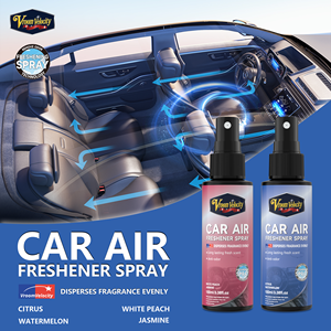 Désodorisant automobile en spray puissant pour aérateurs de climatisation, tableau de bord et sièges – Parfum frais, formule sans danger pour la peau et inodore - Product Image 6