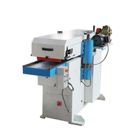 Machine à raboter et à dégauchir industrielle de haute précision pour le travail du bois, outils de menuiserie professionnels, tête de coupe droite, moteur 3kW