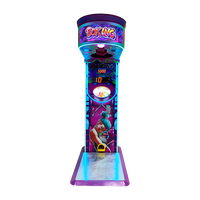 Machine d'arcade de boxe Superfun Iron Kids avec interface en anglais, garantie 1 an, pour un joueur, idéale pour les salles de jeux, centres de divertissement et centres commerciaux