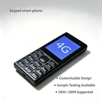 Teléfono Inteligente con Teclado 4G Android con Pantalla Táctil, Teléfono Móvil con Doble SIM para Uso Industrial en Exteriores