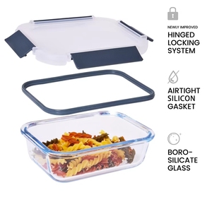 Ikoo lò vi sóng & Tủ đông thân thiện với thủy tinh thực phẩm lưu trữ container đặt máy rửa chén an toàn cho nhà bếp sử dụng - Product Image 3