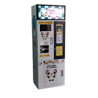 Changeur de pièces personnalisé pour enfants Jouet Capsule Vending & Arcade Game Machines Convertit Bill en Token Coin Jeux à jetons
