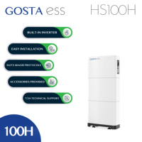 Baterai Lithium Ion GOSTA Harga Pabrik, Dapat Ditumpuk, Penyimpanan Energi 204.8V 50AH, Dapat Ditumpuk, 6000 Siklus Penggunaan, Power Station