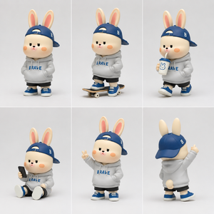 OEM Custom Anime Figurine PVC Vinyl Resin Blind Box Collectible Toy <b>Action</b> Figure Model - Product Image 1
