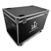 Valise de transport d'équipement de grande taille sur mesure OEM avec intérieur en mousse et séparateur interne, valise à outils à roulettes en alliage d'aluminium