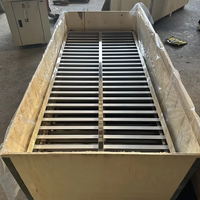 Chariot de séchage empilable en acier inoxydable 304 avec grille en fil métallique, soudé et découpé à maille plate, pour boulangerie