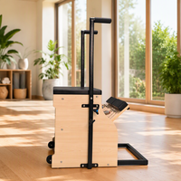 Chaise Wunda Pilates Classique Haut de Gamme pour Studio, Rééducation du Core, Correction de Posture, Équipement Corporel Portable et Réglable