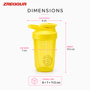 Botellas Mezcladoras de Proteína PP de 300ml al por Mayor, Vaso Mezclador Portátil <span class=keywords><strong>Mini</strong></span> con Escala Transparente, Impresión Personalizada, Reutilizables, Fáciles de Limpiar, Deportivas - Product Image 4