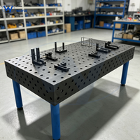 Table de soudage 3D directe d'usine 1000x800x200mm |   Banc de travail en acier avec règle laser pour la réparation et la fabrication d'équipements