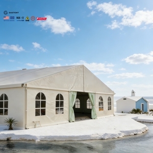 Tente de réception ou de stockage temporaire 6x6m pour petite fête de mariage, 36 mètres carrés, idéale pour cérémonies et jardins - Product Image 1
