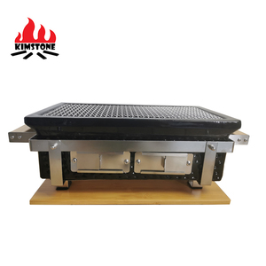 Kimstone 17.5 pouces pique-nique Portable four Commercial sans fumée Camping Barbecue four céramique extérieur - Product Image 3