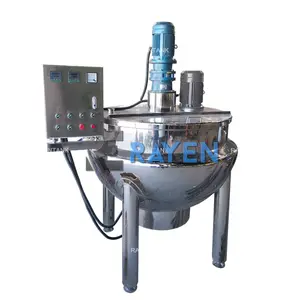 Ss304 Ss316l Stainless Steel Jacked Kettle Machine For Making Liquid Soap