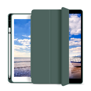 เคสแท็บเล็ตหนัง PU แบบพับสามตอน พร้อมช่องใส่ปากกา สำหรับ <span class=keywords><strong>Xiaomi</strong></span> <span class=keywords><strong>Mi</strong></span> <span class=keywords><strong>Pad</strong></span> <span class=keywords><strong>5</strong></span> 5pro 11 นิ้ว <span class=keywords><strong>2021</strong></span>  ฟังก์ชั่นปลุก/พักอัตโนมัติ - Product Image 4