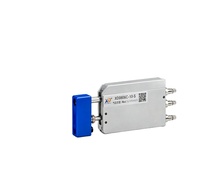 Cylindre pneumatique compact et fin en aluminium avec glissière linéaire guidée pour machines d'automatisation de précision