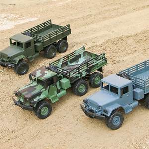 2.4G 1:16 4CH 6WD Racing RC Voiture <span class=keywords><strong>Militaire</strong></span> RC Voiture Haute Vitesse avec Lumière Radio Control Véhicule MN-77 RTR - Product Image 3