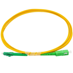 Câble de raccordement à fibre optique monomode simplex SC/<span class=keywords><strong>APC</strong></span> vers SC/<span class=keywords><strong>APC</strong></span> de niveau télécom, livraison rapide - Product Image 1