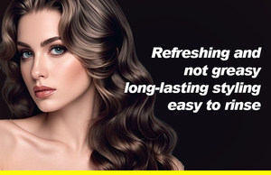 Spray pour les cheveux bio de marque privée formule anti-frisottis améliorant la brillance pour les cheveux secs ou bouclés commande en gros de marque personnalisée pour les femmes - Product Image 2