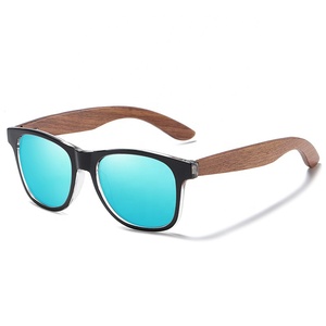 Yvan-gafas de sol de madera de bambú con logotipo personalizado, montura de PC, 2021 - Product Image 5