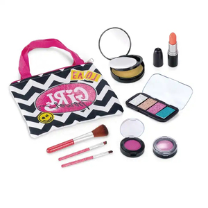 Ensemble de <span class=keywords><strong>maquillage</strong></span> factice pour filles, kit de jeu de cosmétiques factices, kit de beauté non réel pour enfants, jeu de rôle, cadeau d'anniversaire - Product Image 1