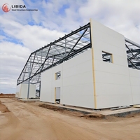Edificio Metálico Modular, Taller, Oficina, Nave Industrial, Estructura de Acero, Construcción de Almacenes Industriales