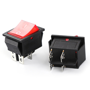Interrupteur à bascule à panneau parallèle série Kcd4 On-Off-On 3 positions 12V 24V 110V 220V KCD4 16a 250v ac t85 t120 interrupteur à bascule - Product Image 2