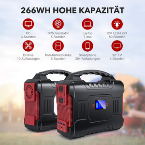 72000Mah Draagbare Krachtcentrale 110V/220V Ac Draagbare Engergy Systeem Met Usb 220V <span class=keywords><strong>Power</strong></span> Bank <span class=keywords><strong>Power</strong></span> Banks - Product Image 2
