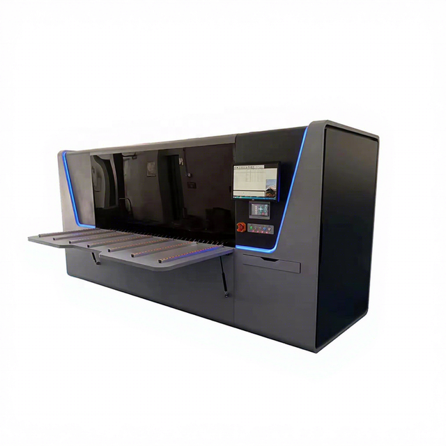 One Pass Printer Ink Single Pass Digital Printer Kraft Paper Bag Corrugated Box Pizza Box Logo Printing Machine Flatbed Printer