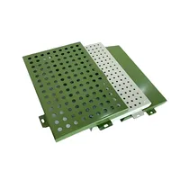 Panneaux de bardage en aluminium modernes de qualité A2, revêtus de fluorocarbone, ignifuges et écologiques, légers