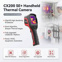 Caméra thermique portable 256x192 pour l'inspection électrique et CVC, haute sensibilité, image claire, CE FCC MSS-R-CX200SE+