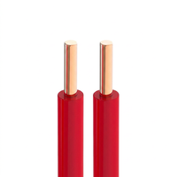 Câble BV standard en cuivre massif gainé PVC, câble d'alimentation nu, câble de commande pour équipement d'éclairage, câble de bâtiment monoconducteur 1 fil