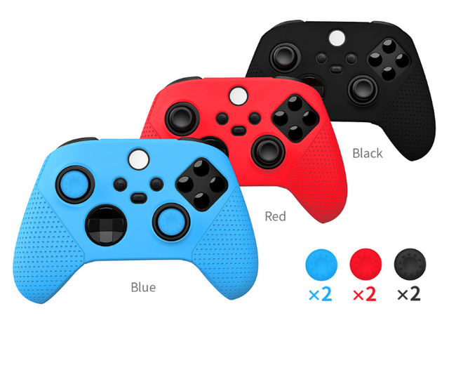 TYX-0626 Shell Case for Xboxes Series S X Controller Silicone Skin Cover for Xboxes Series S X Gamepad Silicone Case
