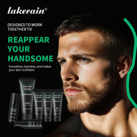 Produits de soin de la peau pour hommes, coffret cadeau de soin de la peau pour hommes, pour peaux sèches et grasses, nettoyant hydratant pour le visage, gommage, contrôle du sébum