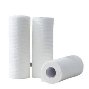 Paño de Cocina Desechable Gu Niu, Rollo Jumbo, Blanco Puro, Impreso, Absorbente de Aceite, No Tejido - Product Image 2