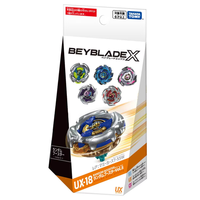 CHXU CX-11 Emperor Might Deck TAKARAED TOMY Ball Toy Kids Set UX17 Meteor Dragoon UX18 Spinal Spin Top Fingertip Spinner
