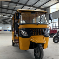 Tricycle électrique pour adultes à 3 roues, rickshaw touristique 220V, carrosserie ouverte, usage passagers, batterie au plomb-acide, moteur AC 5KW, marque MH 4-17