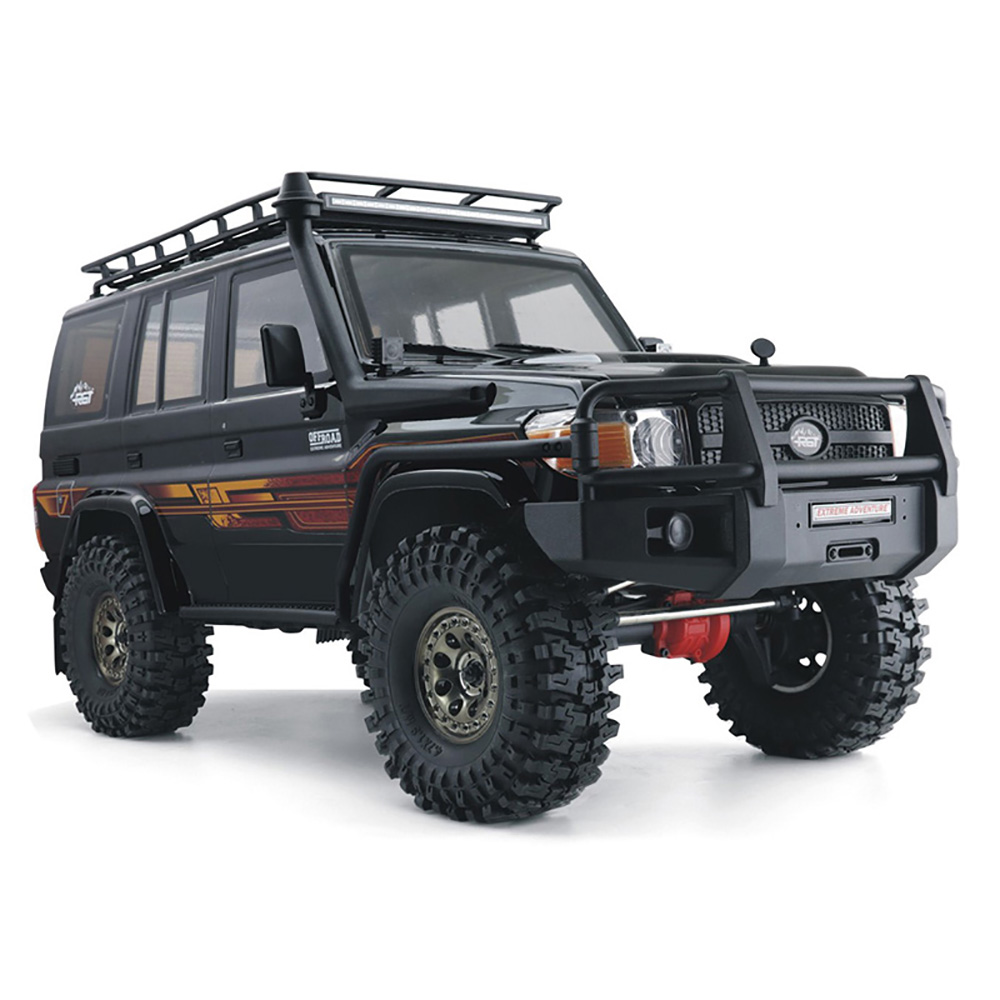 Coche de escalada RC para niños, juguete recargable Axial, todoterreno, 1/10 Rock Crawler 4x4 RGT 86190