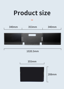 จอแสดงผลการแลกเปลี่ยนเงินตราต่างประเทศแบบปลั๊กแอนด์เพลย์14นิ้วแบบพกพา1080P อุปกรณ์ขยายแล็ปท็อปหน้าจอคู่จอแสดงผลถนอมสายตาสำหรับ ordinateur แบบพกพา - Product Image 6