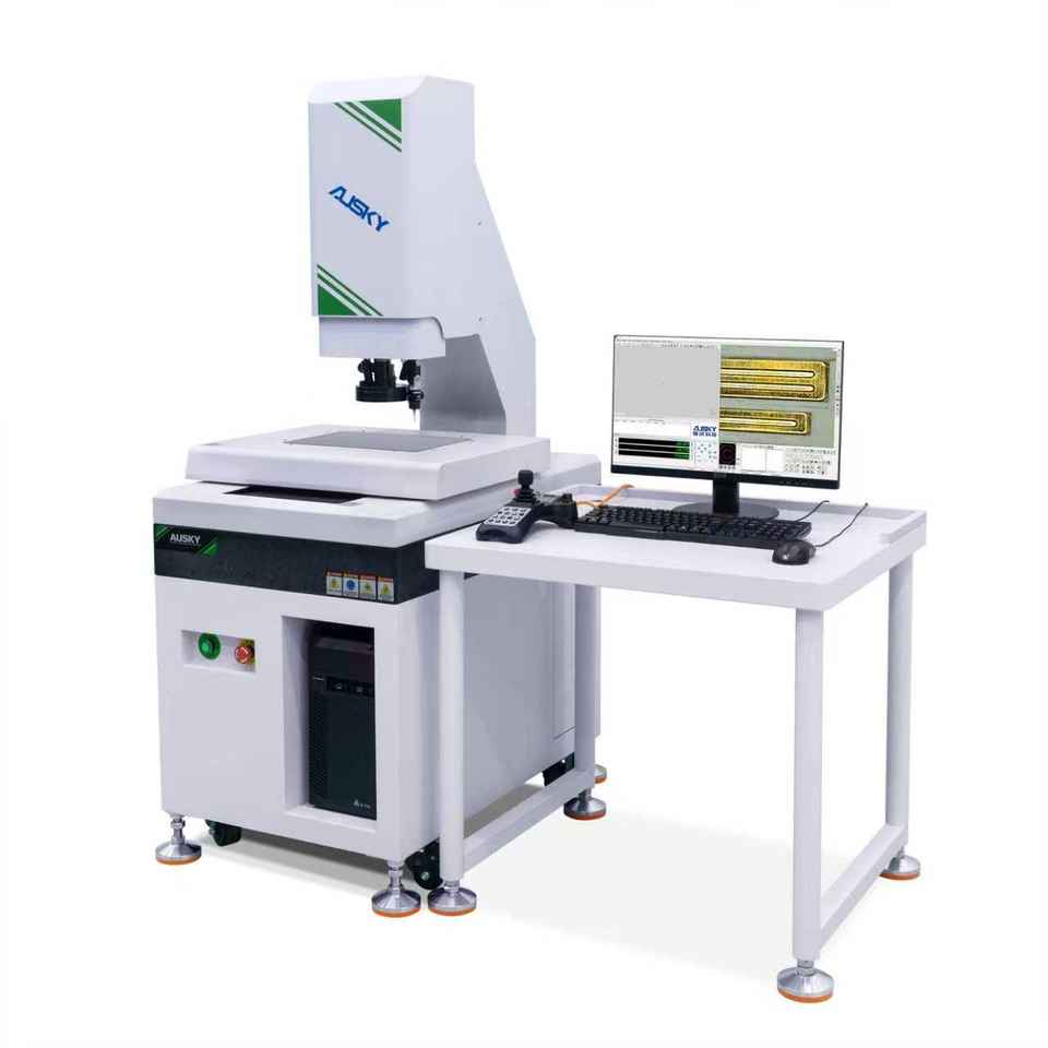 AUSKY AMP320 Fully Automatic Vision Measuring System Optical Dimension ...