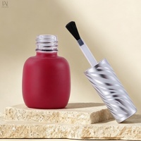 Nouveauté : Mini flacons en verre vides pour vernis à ongles et huiles, 5ml et 6ml, avec pinceaux et bouchons à vis, personnalisables OEM/ODM, marque privée
